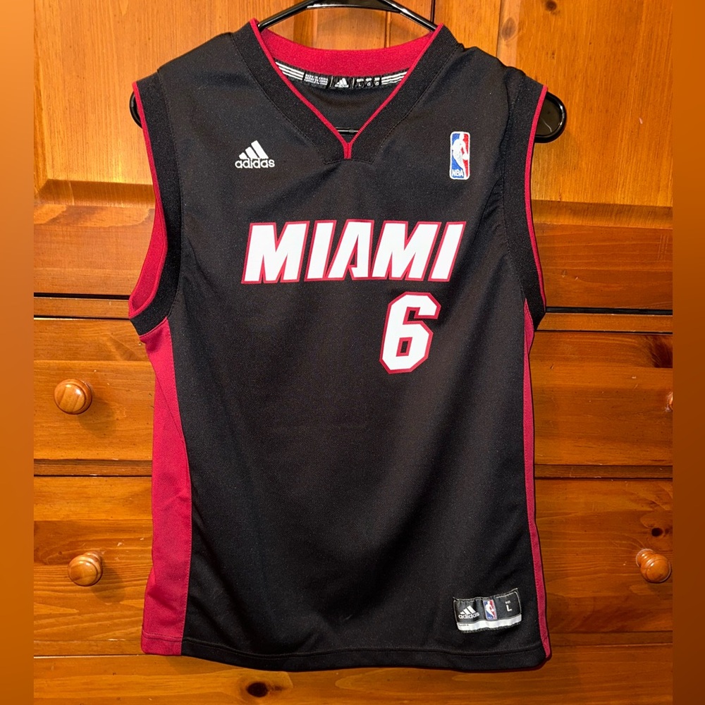 Lebron James “KING JAMES” Miami Heat Jersey